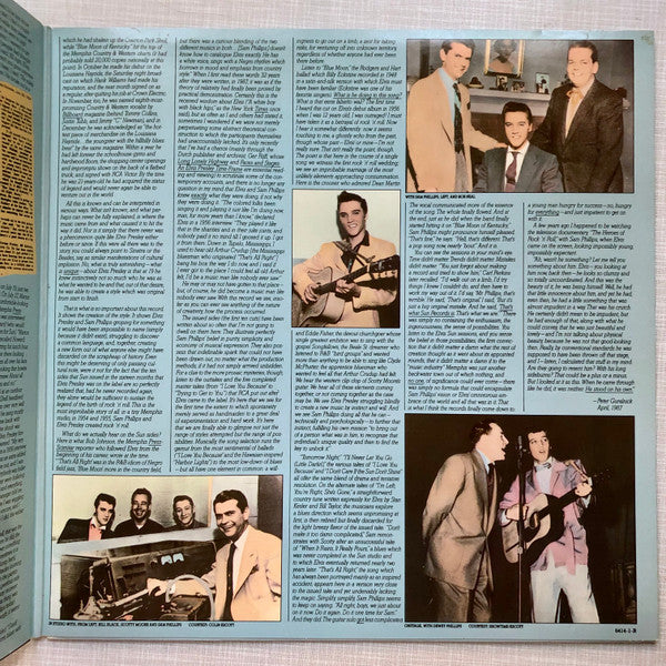 Elvis Presley : The Complete Sun Sessions (2xLP, Comp, RM)