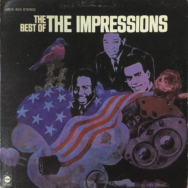 The Impressions : The Best Of The Impressions (LP, Comp)