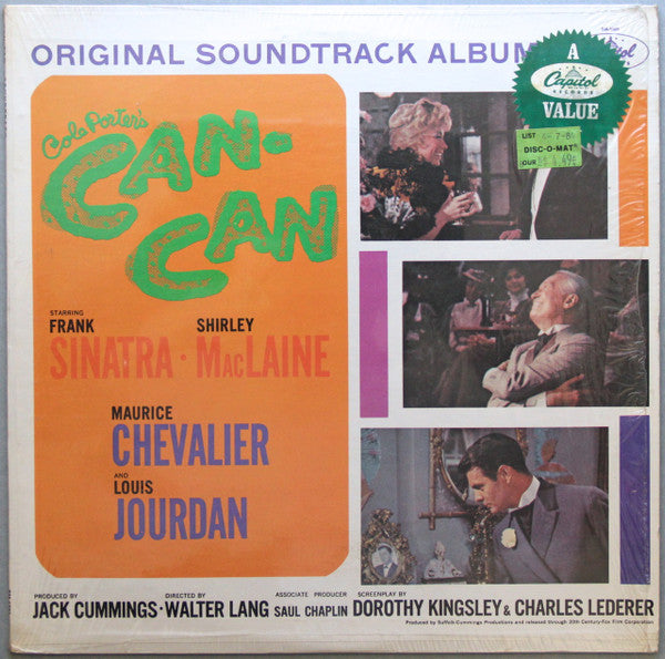 Cole Porter : Cole Porter's Can-Can (Original Soundtrack) Album (LP, Album, RE, Jac)