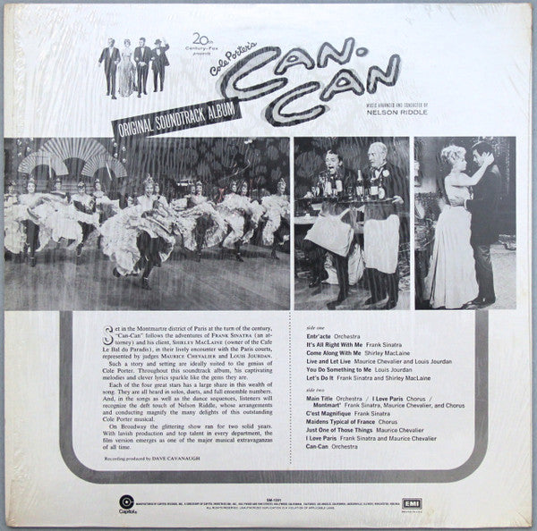 Cole Porter : Cole Porter's Can-Can (Original Soundtrack) Album (LP, Album, RE, Jac)