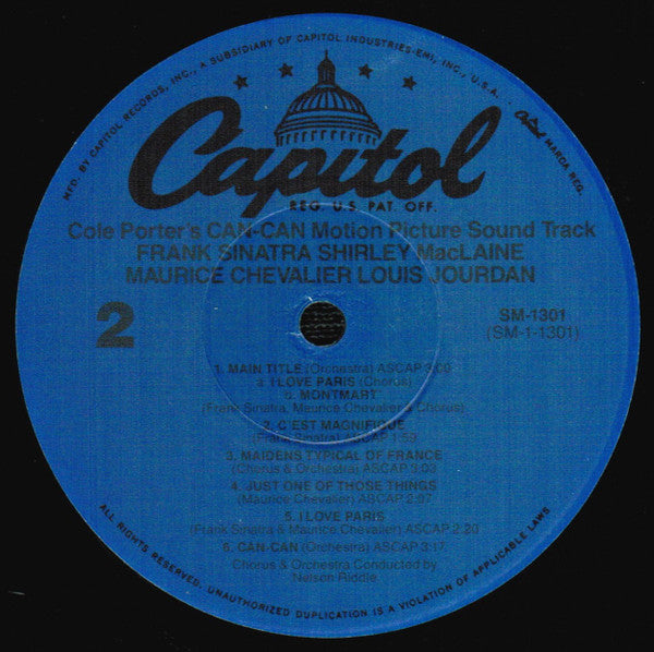 Cole Porter : Cole Porter's Can-Can (Original Soundtrack) Album (LP, Album, RE, Jac)