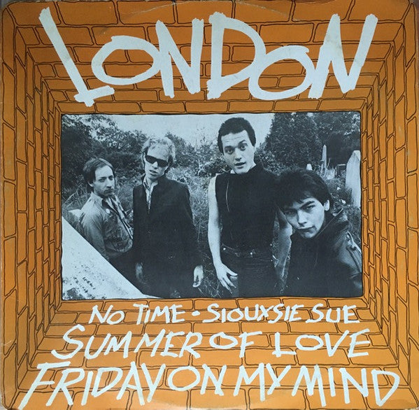 London (4) : No Time / Siouxsie Sue / Summer Of Love / Friday On My Mind (12", EP, Ltd)