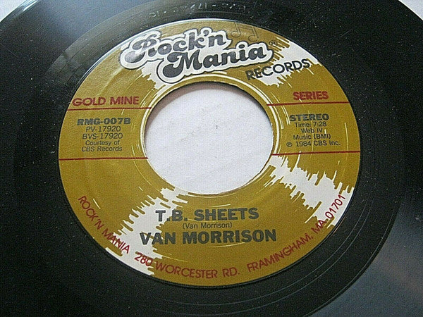 Van Morrison : Brown Eyed Girl (7", RE, Pit)