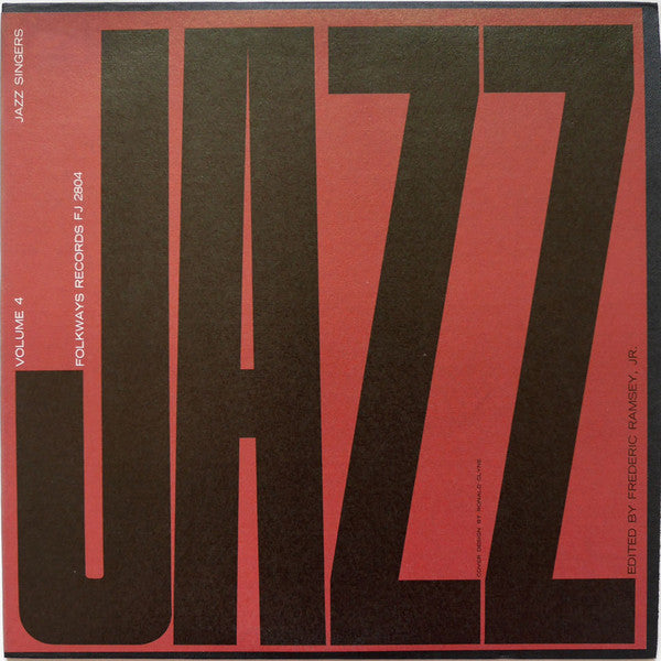 Various : Jazz Volume 4: Jazz Singers (LP, Comp, Mic)