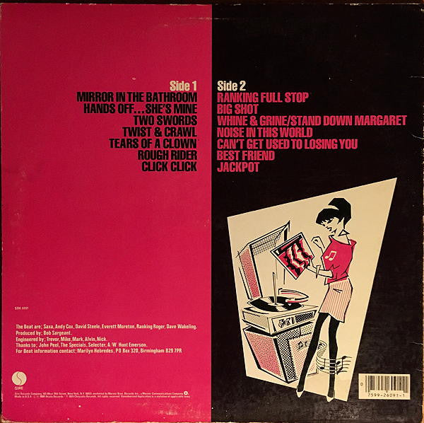 The Beat (2) : I Just Can't Stop It (LP, Album, Jac)