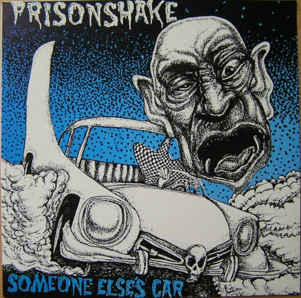 Prisonshake : Someone Else's Car (7", Single, Blu)