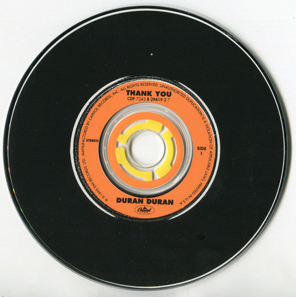 Duran Duran : Thank You (CD, Album)