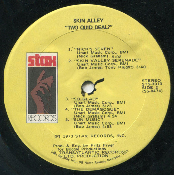 Skin Alley : Two Quid Deal ? (LP, Album)