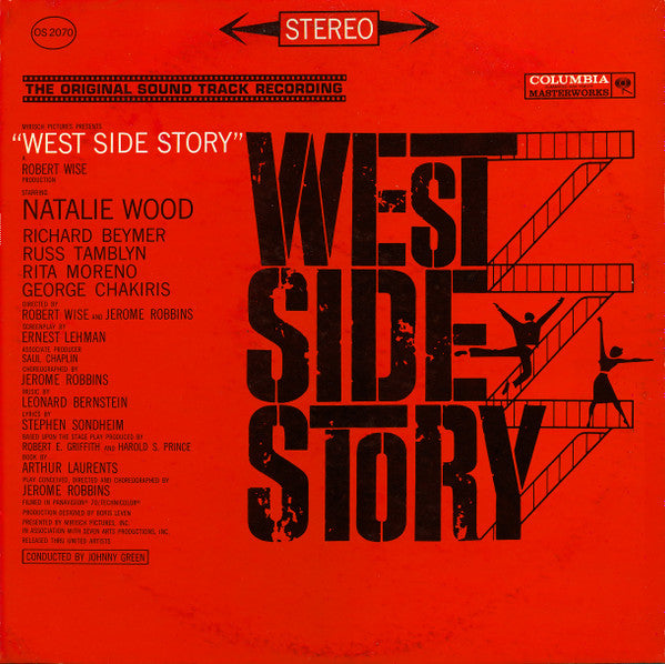 Leonard Bernstein : West Side Story (The Original Sound Track Recording) (LP, Album, RE)
