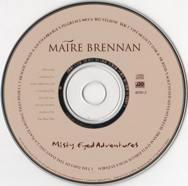 Maire Brennan : Misty Eyed Adventures (CD, Album)