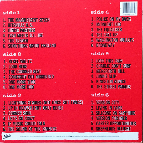 The Clash : Sandinista! (3xLP, Album, Pit)