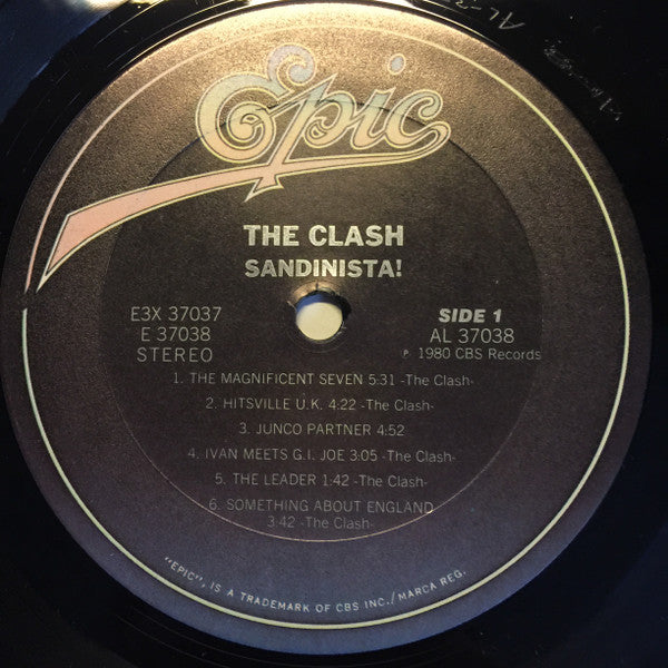The Clash : Sandinista! (3xLP, Album, Pit)