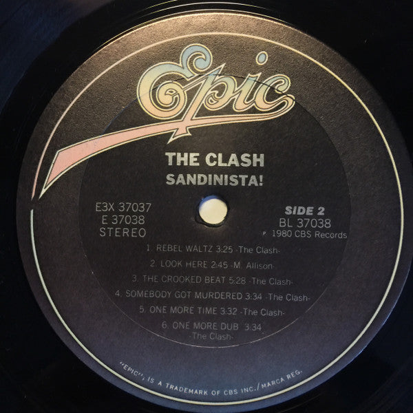 The Clash : Sandinista! (3xLP, Album, Pit)