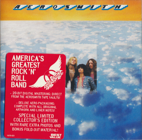 Aerosmith : Aerosmith (CD, Album, Ltd, RE, RM)
