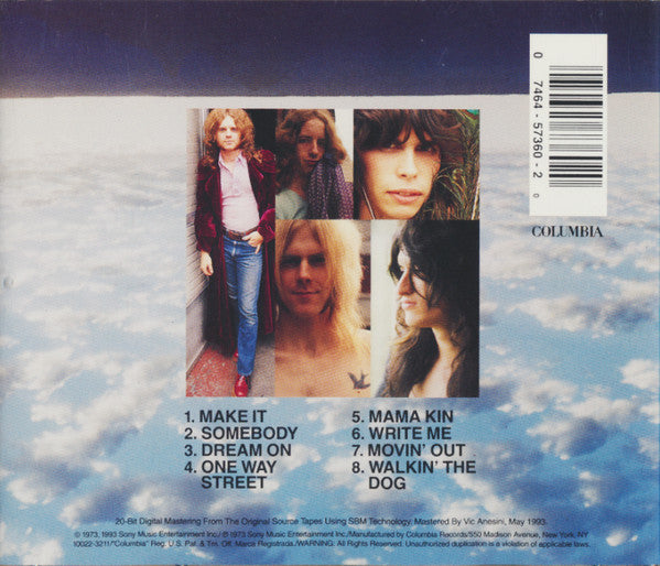 Aerosmith : Aerosmith (CD, Album, Ltd, RE, RM)