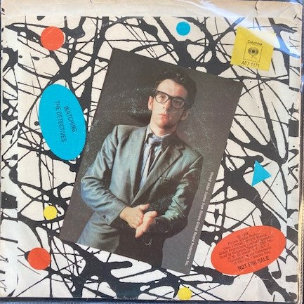 Elvis Costello & The Attractions : Accidents Will Happen / Alison (7", Promo, Styrene, Pit)