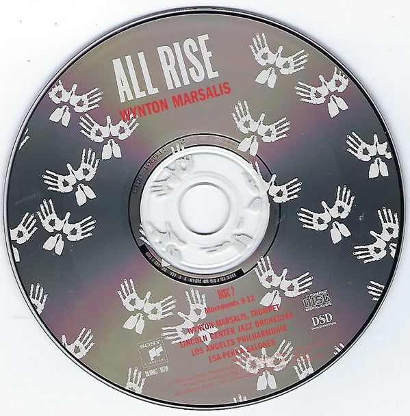 Wynton Marsalis - The Lincoln Center Jazz Orchestra, Los Angeles Philharmonic Orchestra, Esa-Pekka Salonen : All Rise (2xCD)