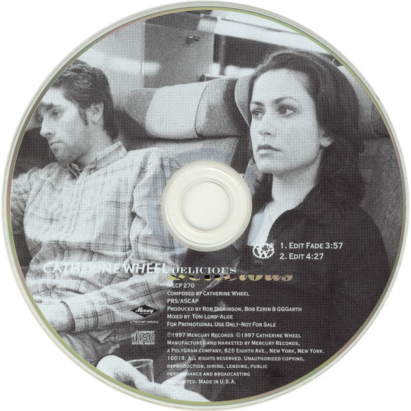 Catherine Wheel : Delicious (CD, Single, Promo)