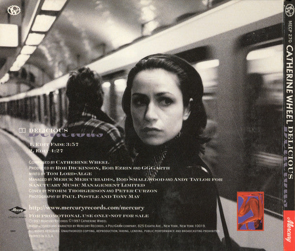 Catherine Wheel : Delicious (CD, Single, Promo)