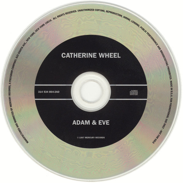 Catherine Wheel : Adam & Eve (CD, Album, Promo)