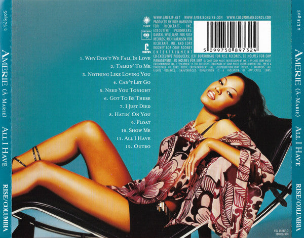 Amerie : All I Have (CD, Album)