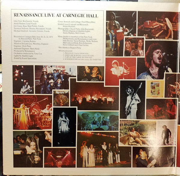 Renaissance (4) : Live At Carnegie Hall (2xLP, Album, Gat)