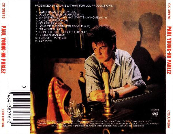 Paul Young : No Parlez (CD, Album, DAD)