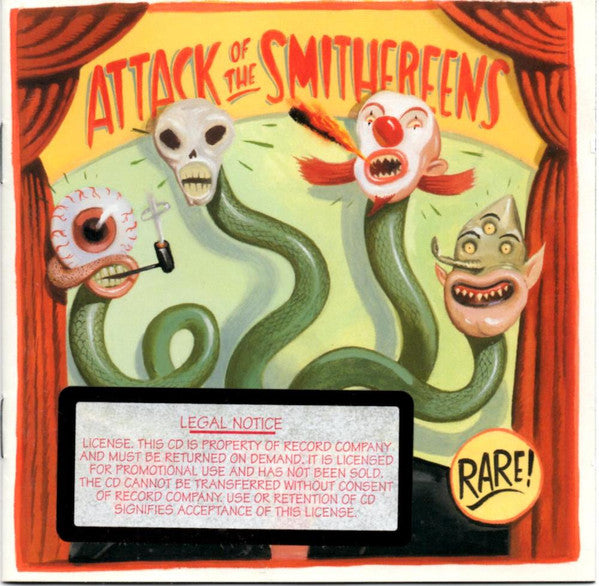 The Smithereens : Attack Of The Smithereens (CD, Comp, Promo)
