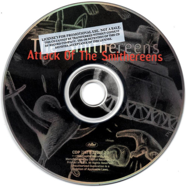 The Smithereens : Attack Of The Smithereens (CD, Comp, Promo)
