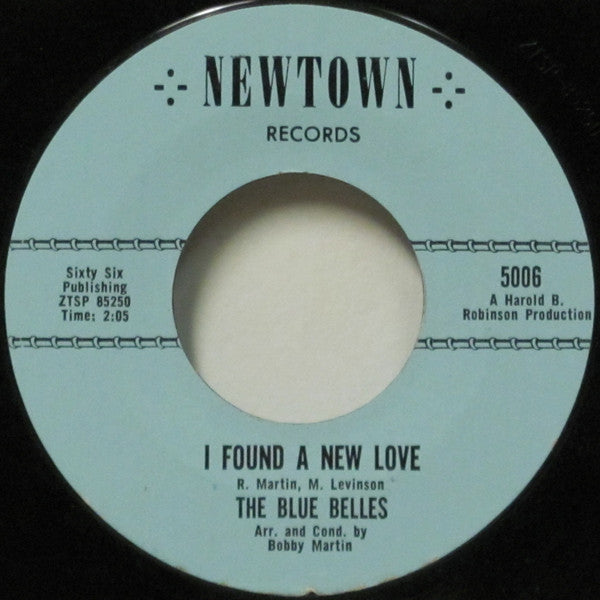 The Blue Belles / Patti LaBelle And The Bluebells : I Found A New Love / Go On (This Is Goodby) (7", Styrene)
