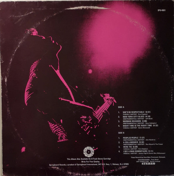 Various : Rock Guitar Greats Volume 2 (LP, Comp)