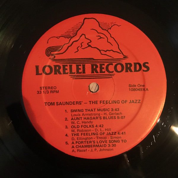 Tom Saunders' Surf Side Six : The Feeling Of Jazz (LP, Album)