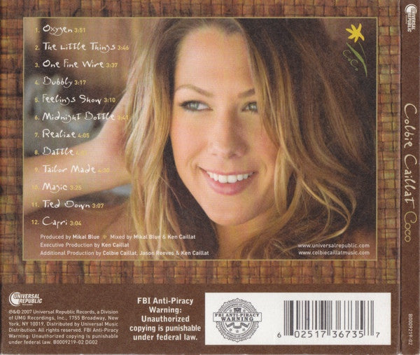 Colbie Caillat : Coco (CD, Album, Tri)