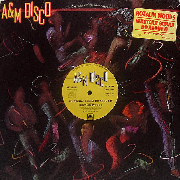 Rozalin Woods : Whatcha' Gonna Do About It (12", Promo)