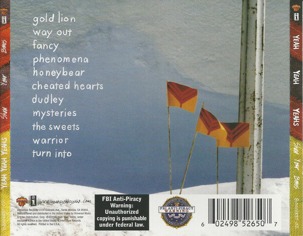 Yeah Yeah Yeahs : Show Your Bones (CD, Album)