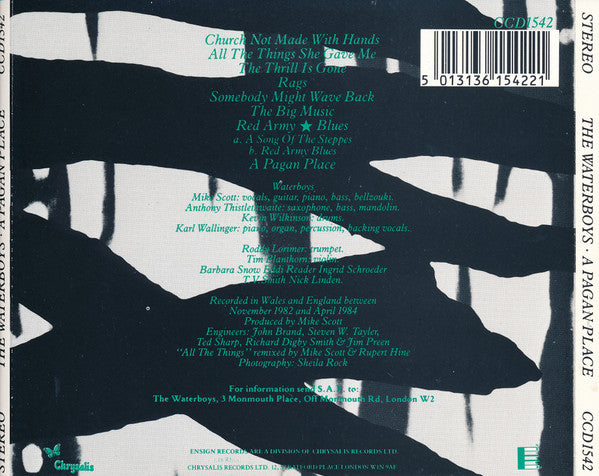 The Waterboys : A Pagan Place (CD, Album)