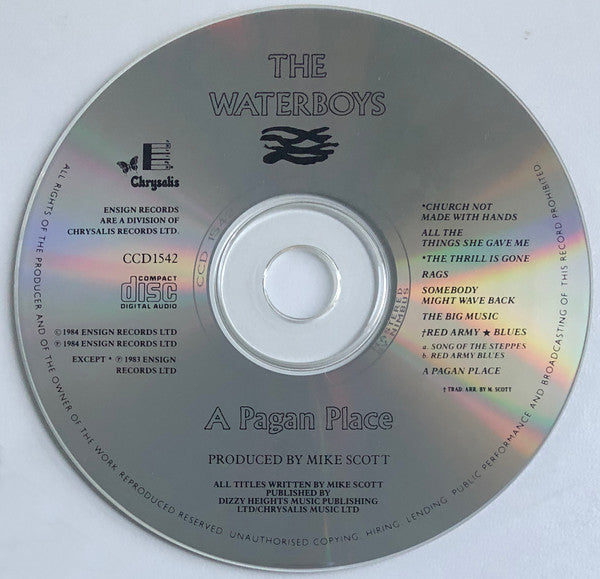 The Waterboys : A Pagan Place (CD, Album)