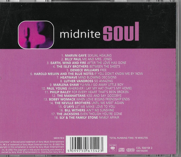 Various : Midnite Soul (CD, Comp)