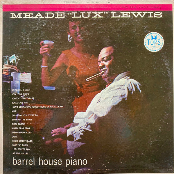 Meade "Lux" Lewis : Barrel House Piano (LP, Album, RP)