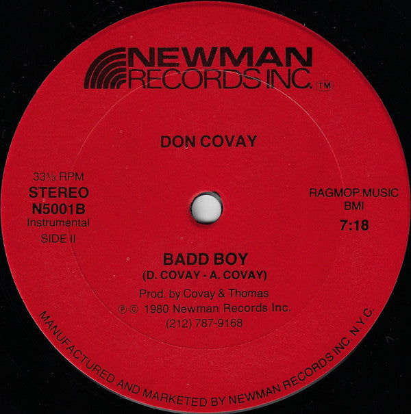 Don Covay : Badd Boy (12")