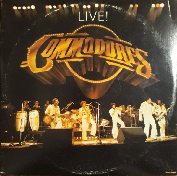 Commodores : Live! (2xLP, Album)