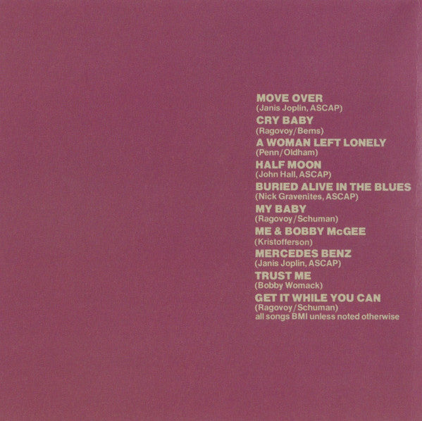 Janis Joplin : Pearl (CD, Album, Club, RE, RP, BMG)