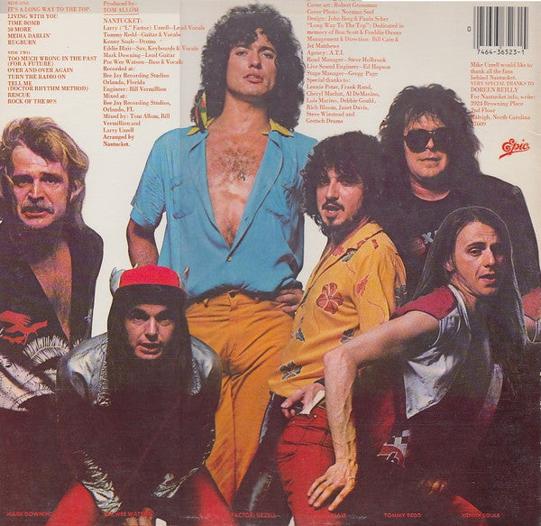 Nantucket : Long Way To The Top (LP, Album, Pit)