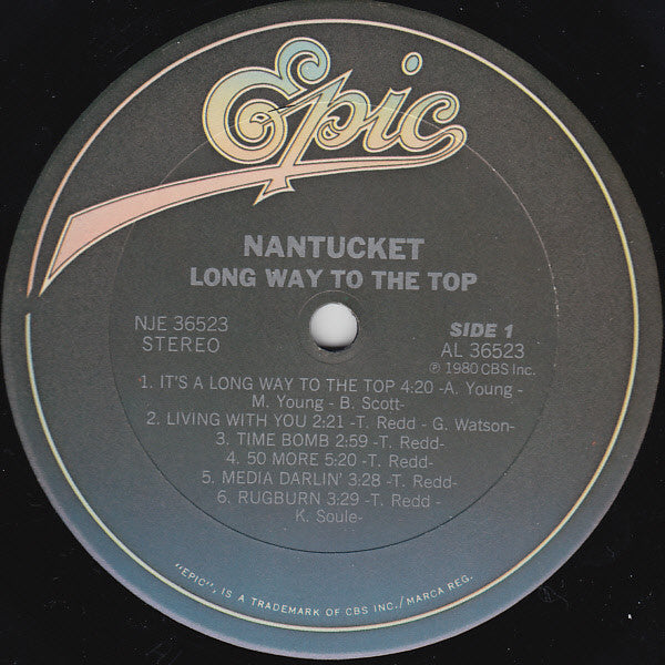 Nantucket : Long Way To The Top (LP, Album, Pit)