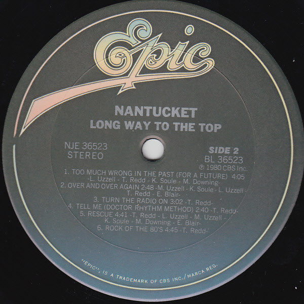 Nantucket : Long Way To The Top (LP, Album, Pit)