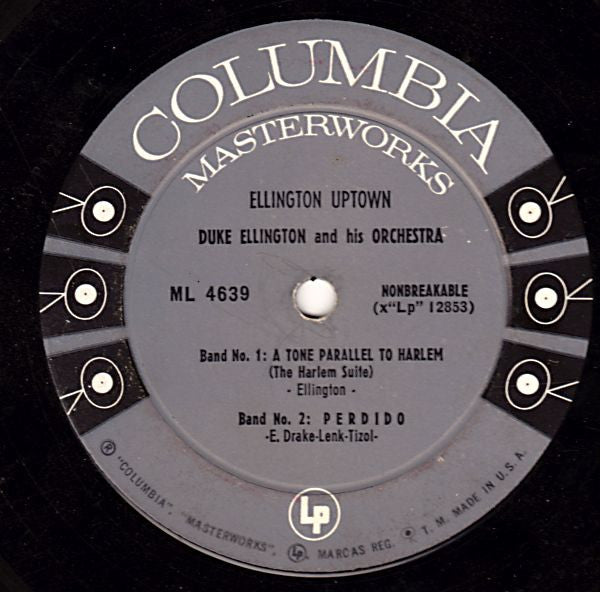 Duke Ellington And His Orchestra : Ellington Uptown (LP, Album, Mono, RP, Bri)