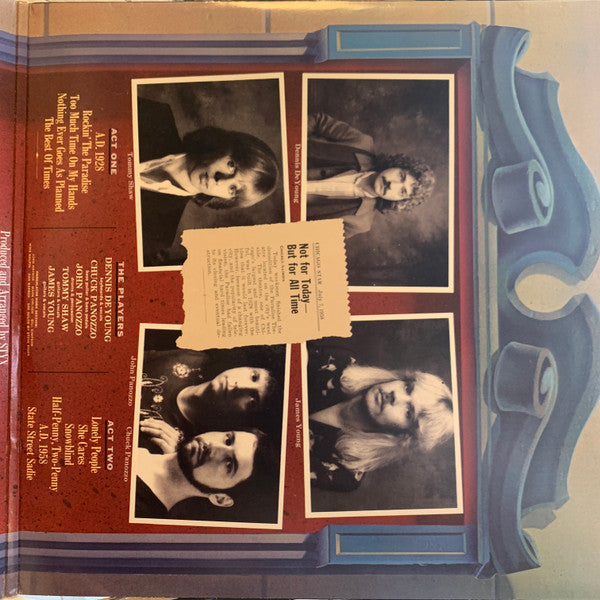 Styx : Paradise Theatre (LP, RCA)