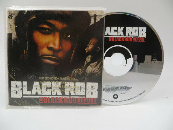 Black Rob : The Black Rob Report (CD, Album, Promo, Cle)