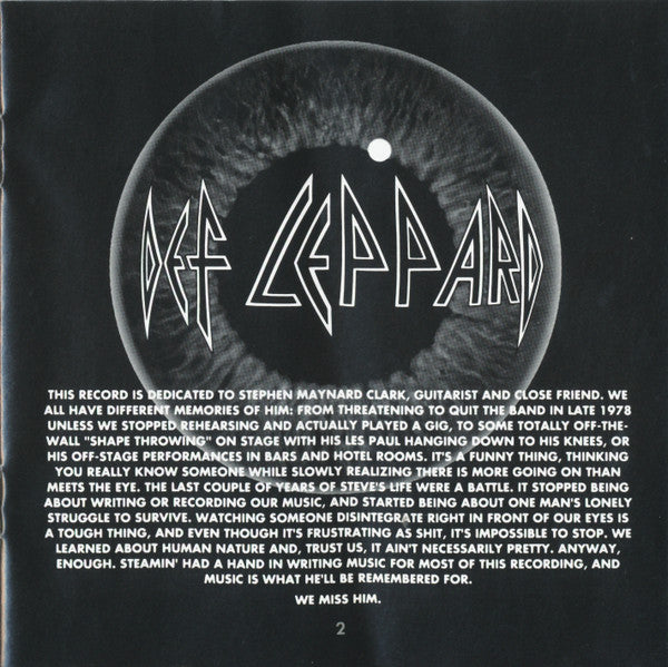 Def Leppard : Adrenalize (CD, Album)