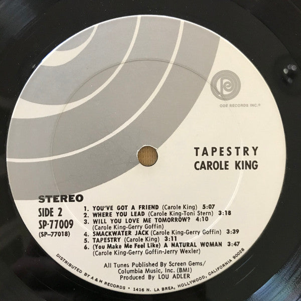 Carole King : Tapestry (LP, Album, Ter)